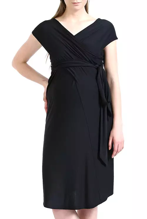 Momo Maternity Avery Infinity Wrap Dress