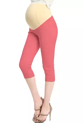 Momo Maternity Women's Capri Jeggings