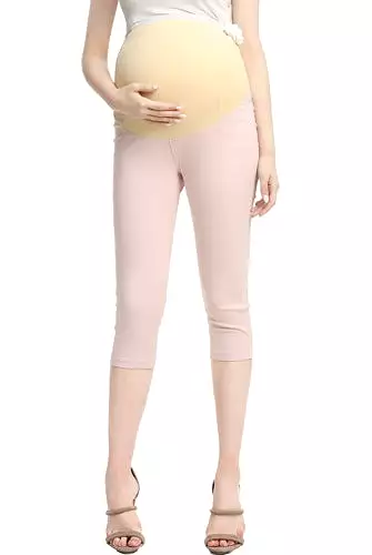 Momo Maternity Women's Capri Jeggings