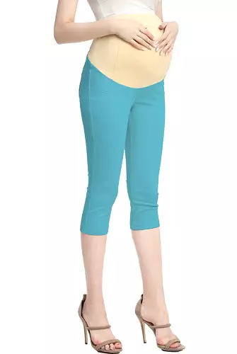 Momo Maternity Women's Capri Jeggings