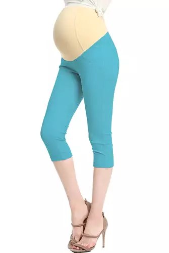 Momo Maternity Women's Capri Jeggings