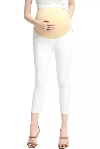 Momo Maternity Women's Cropped Jeggings