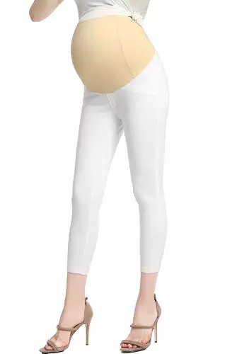 Momo Maternity Women's Cropped Jeggings