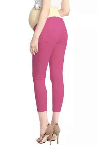 Momo Maternity Women's Cropped Jeggings