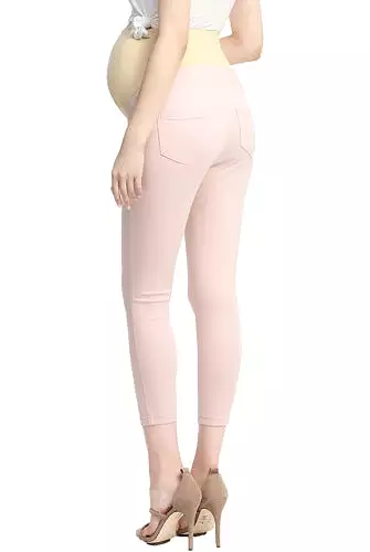 Momo Maternity Women's Cropped Jeggings