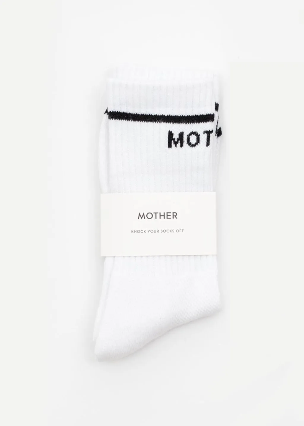 MOTHER Baby Steps Socks in White