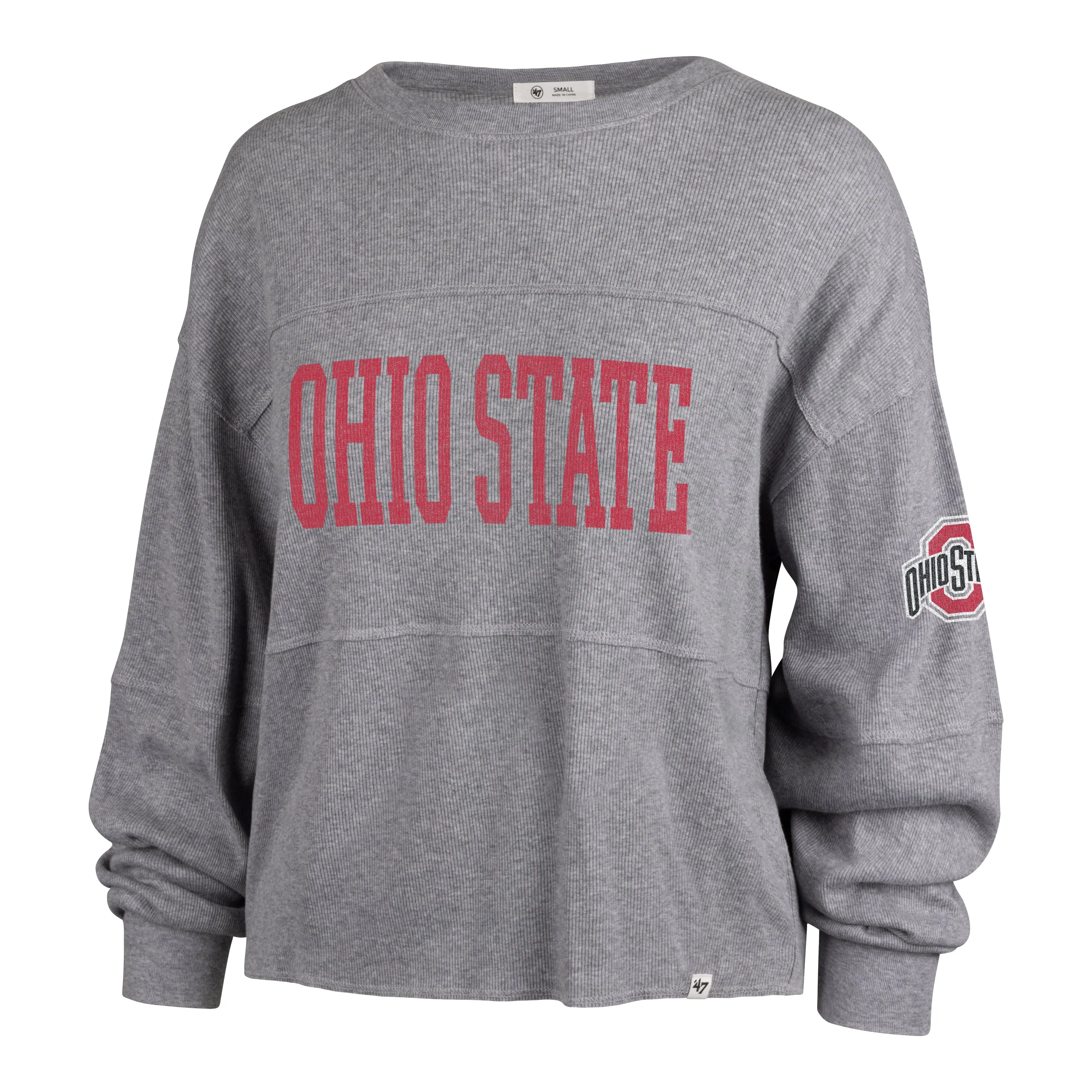 OHIO STATE BUCKEYES GET LOUD '47 JADA LONG SLEEVE TEE WOMENS