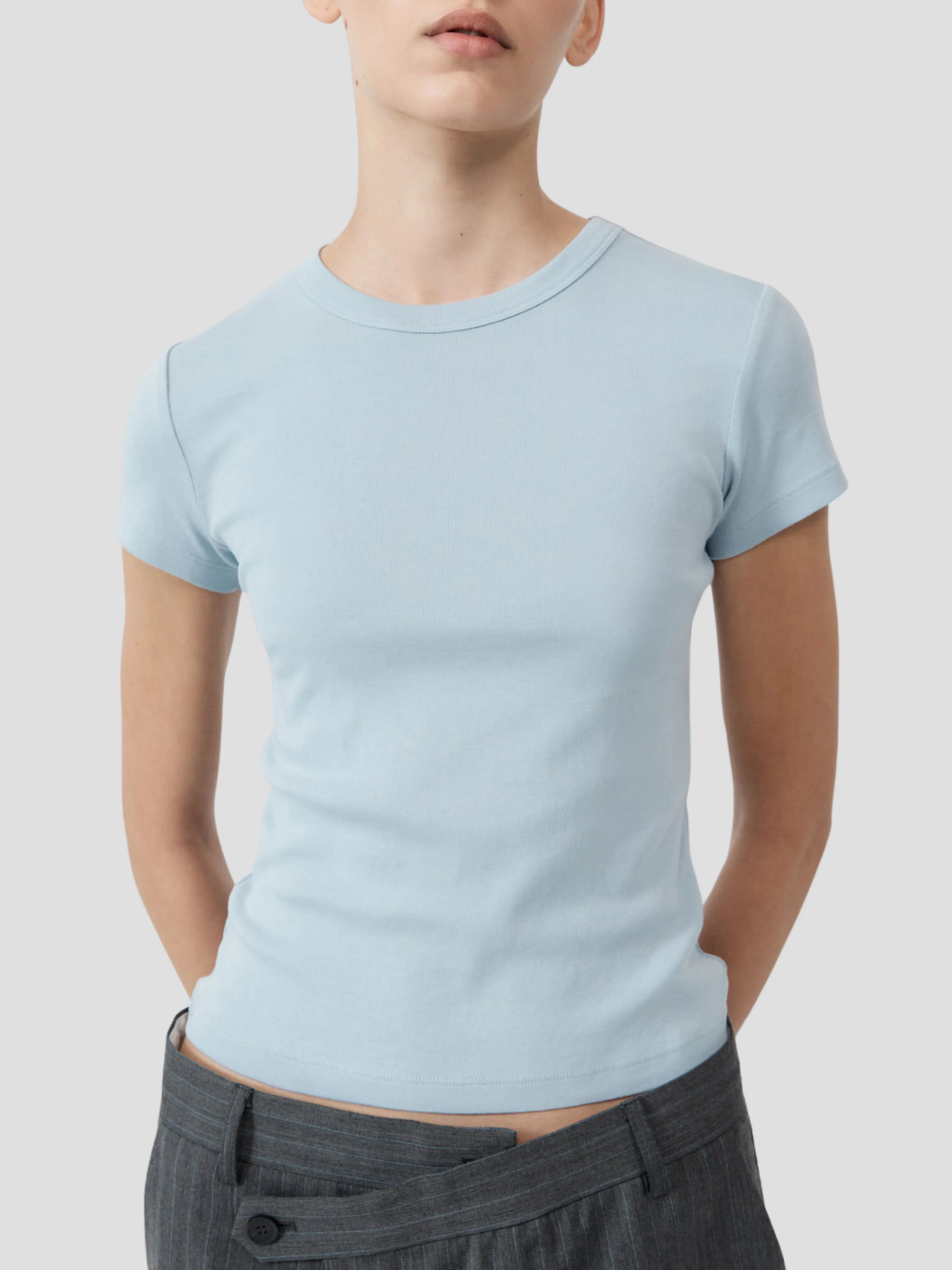 Organic Cotton Baby Tee in Blue