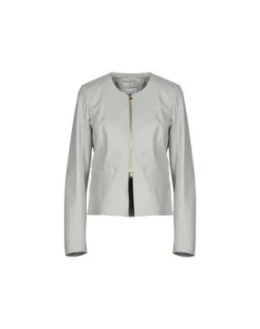 Patrizia Pepe Women Jacket Light grey 10 UK