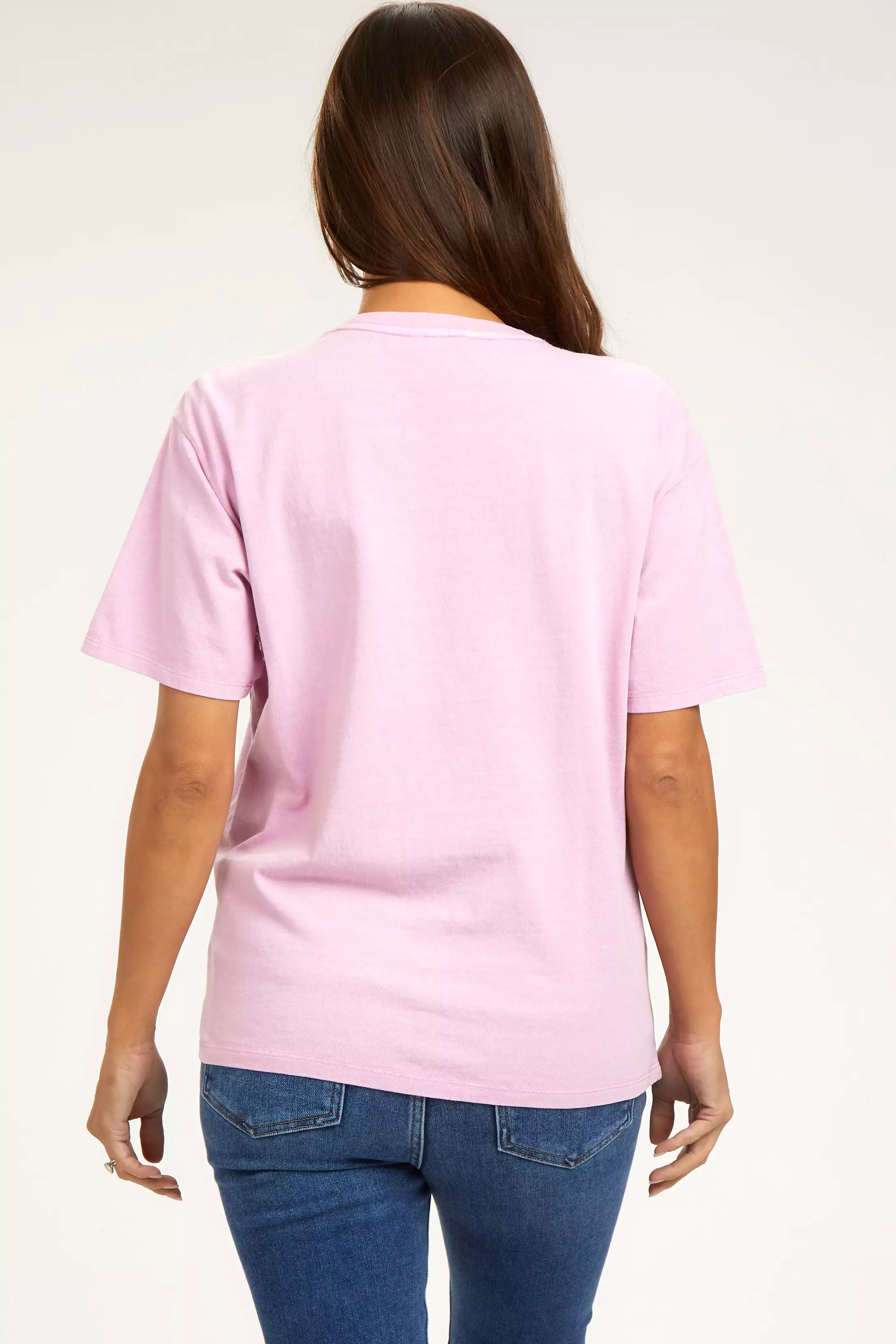 Pink Short Sleeve Maternity Top