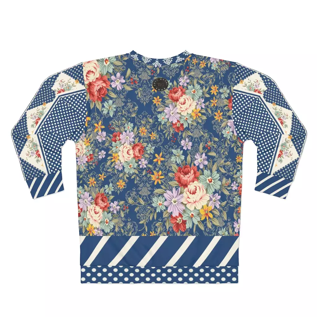 Porcelain Fleur Unisex Sweatshirt