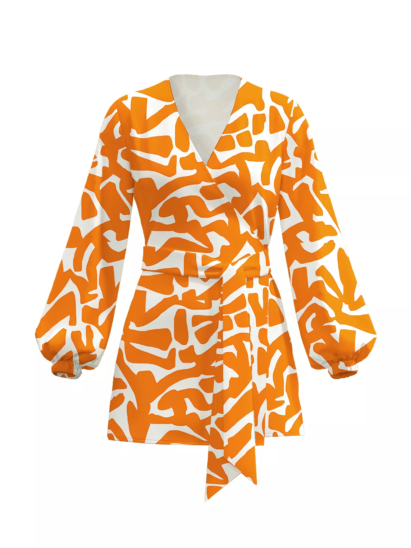 Sustainable Nina Top - Tali Orange