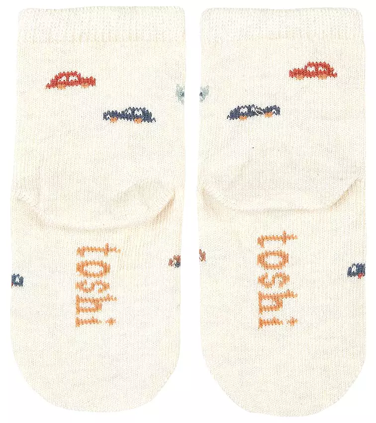 Toshi Organic Baby Socks Jacquard SPEEDIE