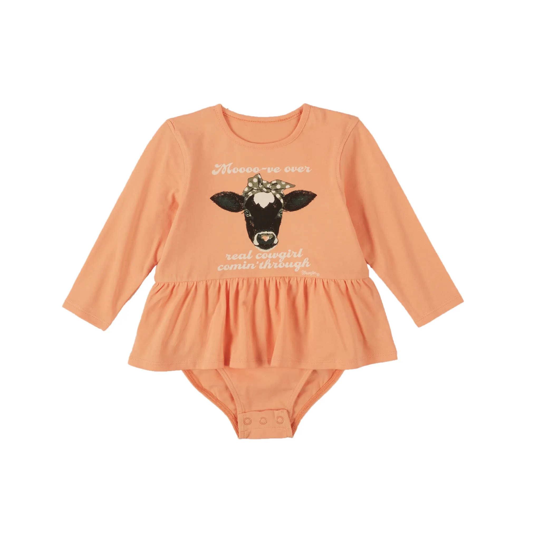 Wrangler Baby Girls L/S Knit Bodysuit