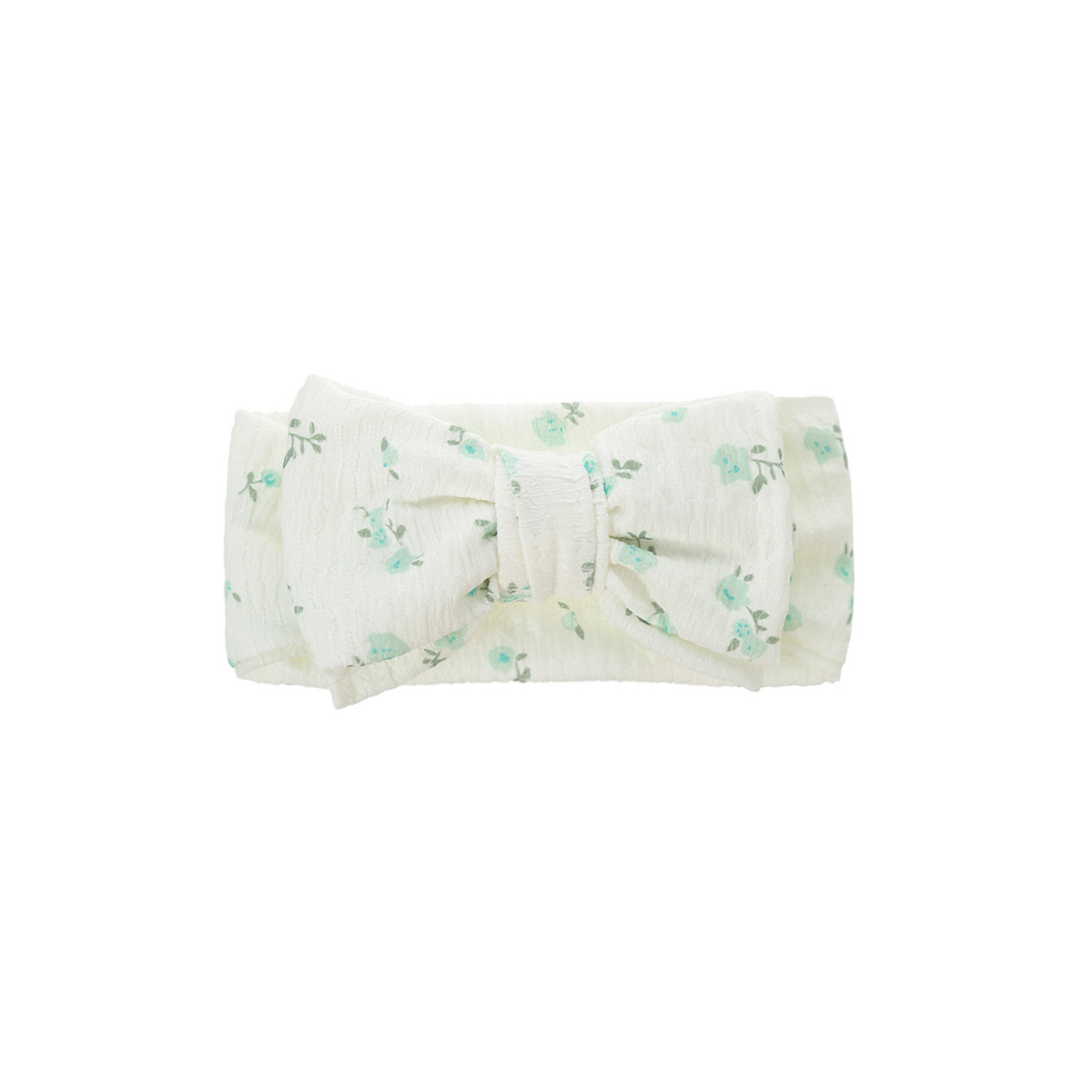 Zali Baby Headband Bow in Bluebell