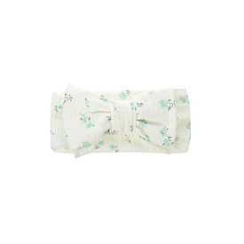 Zali Baby Headband Bow in Bluebell