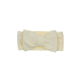 Zali Baby Headband Bow in Lemon