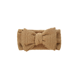 Zali Baby Headband Bow in Tawny